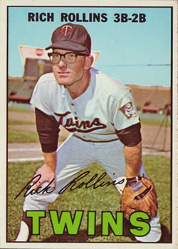1967 Topps #98 Rich Rollins Front