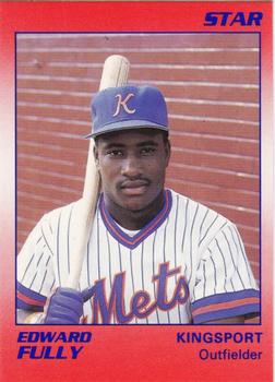 1990 Star Kingsport Mets #9 Edward Fully Front
