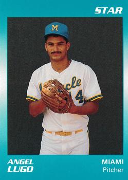 1990 Star Miami Miracle II #14 Angel Lugo Front