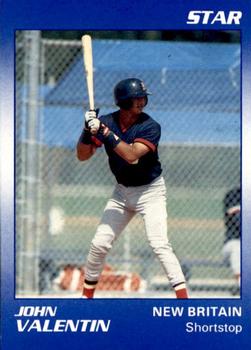 1990 Star New Britain Red Sox #19 John Valentin Front