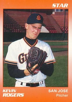 1990 Star San Jose Giants #19 Kevin Rogers Front