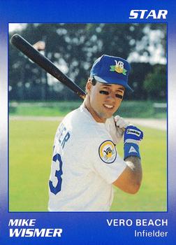 1990 Star Vero Beach Dodgers #28 Mike Wismer Front