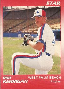 1990 Star West Palm Beach Expos #11 Rob Kerrigan Front