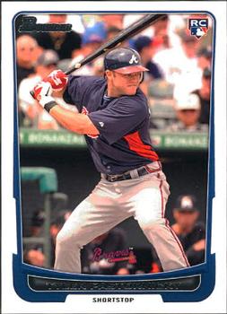 2012 Bowman #202 Tyler Pastornicky Front