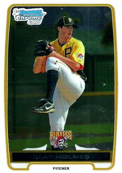 2012 Bowman - Chrome Prospects #BCP77 Clay Holmes Front