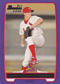 2012 Bowman - Prospects Purple #BP48 Boone Whiting Front