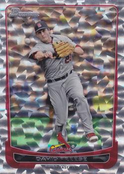 2012 Bowman - Silver Ice #147 David Freese Front