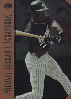 1995 Upper Deck Minor League - Michael Jordan Scrapbook #MJ5 Firsts Front