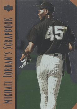 1995 Upper Deck Minor League - Michael Jordan Scrapbook #MJ10 Arizona Fall League Front