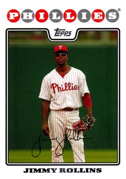 2008 Topps #30 Jimmy Rollins Front