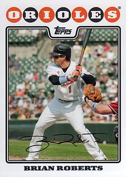 2008 Topps #355 Brian Roberts Front