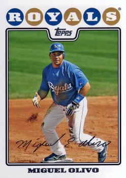 2008 Topps #441 Miguel Olivo Front