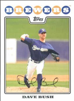 2008 Topps #576 Dave Bush Front