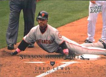2008 Upper Deck #387 Fred Lewis Front