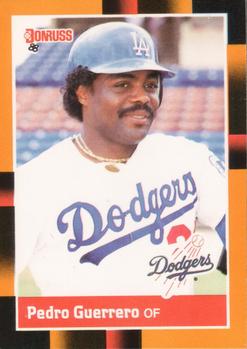 1988 Donruss Baseball's Best #122 Pedro Guerrero Front