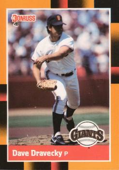 1988 Donruss Baseball's Best #135 Dave Dravecky Front