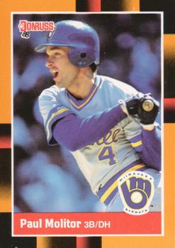 1988 Donruss Baseball's Best #165 Paul Molitor Front