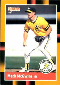 1988 Donruss Baseball's Best #169 Mark McGwire Front