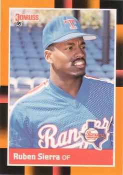 1988 Donruss Baseball's Best #200 Ruben Sierra Front