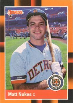 1988 Donruss Baseball's Best #237 Matt Nokes Front
