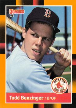 1988 Donruss Baseball's Best #289 Todd Benzinger Front
