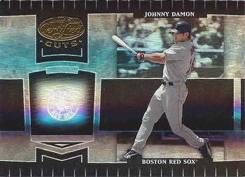 2004 Leaf Certified Cuts #38 Johnny Damon Front