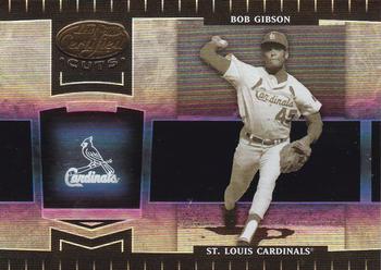 2004 Leaf Certified Cuts #247 Bob Gibson Front