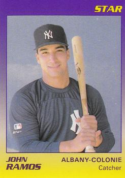 1989 Star Albany-Colonie Yankees #15 John Ramos Front