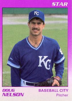 1989 Star Baseball City Royals #19 Doug Nelson Front