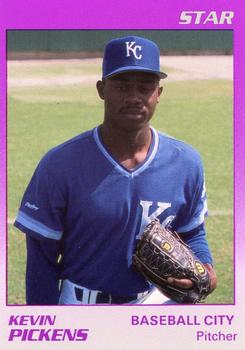 1989 Star Baseball City Royals #21 Kevin Pickens Front