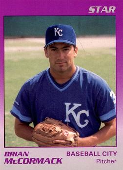 1989 Star Baseball City Royals #16 Brian McCormack Front