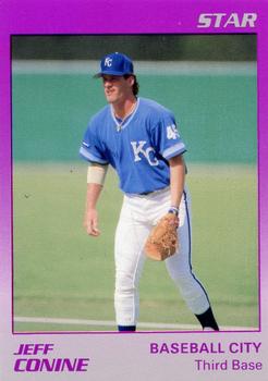 1989 Star Baseball City Royals #6 Jeff Conine Front
