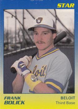 1989 Star Beloit Brewers I #1 Frank Bolick Front