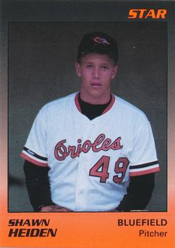 1989 Star Bluefield Orioles #11 Shawn Heiden Front