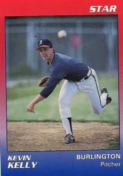 1989 Star Burlington Braves #12 Kevin Kelly Front