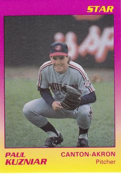 1989 Star Canton-Akron Indians #11 Paul Kuzniar Front