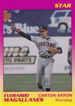 1989 Star Canton-Akron Indians #13 Everardo Magallanes Front