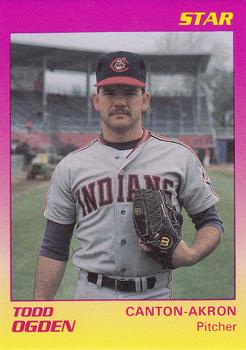 1989 Star Canton-Akron Indians #18 Todd Ogden Front