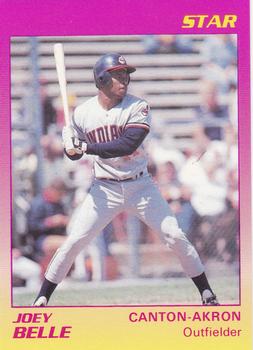 1989 Star Canton-Akron Indians #25 Joey Belle Front