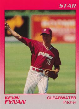 1989 Star Clearwater Phillies #9 Kevin Fynan Front