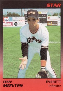 1989 Star Everett Giants #22 Dan Montes Front
