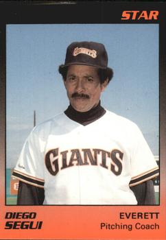 1989 Star Everett Giants #31 Diego Segui Front