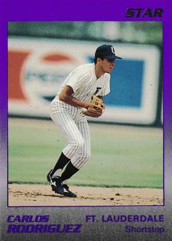 1989 Star Ft. Lauderdale Yankees #21 Carlos Rodriguez Front