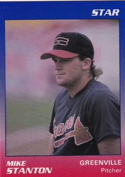 1989 Star Greenville Braves #22 Mike Stanton Front
