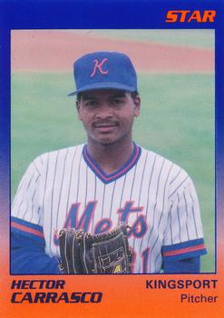 1989 Star Kingsport Mets #4 Hector Carrasco Front