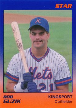 1989 Star Kingsport Mets #11 Rob Guzik Front