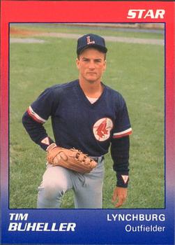 1989 Star Lynchburg Red Sox #3 Tim Buheller Front
