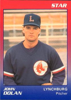 1989 Star Lynchburg Red Sox #7 John Dolan Front
