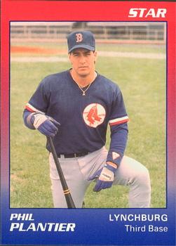 1989 Star Lynchburg Red Sox #18 Phil Plantier Front