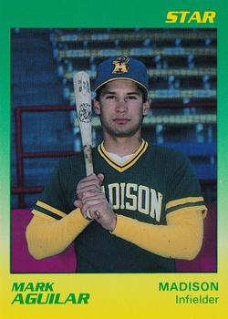 1989 Star Madison Muskies #1 Mark Aguilar Front